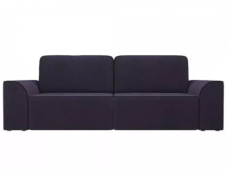 Прямой диван Вилсон Велюр Фиолетовый
