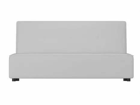 Прямой диван Зиммер Экокожа Белый