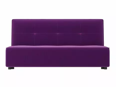 Прямой диван Зиммер Микровельвет Фиолетовый