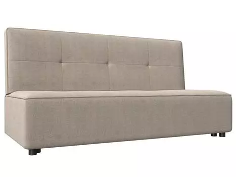 Прямой диван Зиммер Рогожка Бежевый