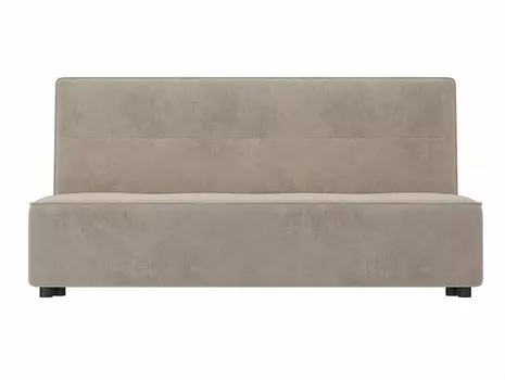 Прямой диван Зиммер Велюр Бежевый