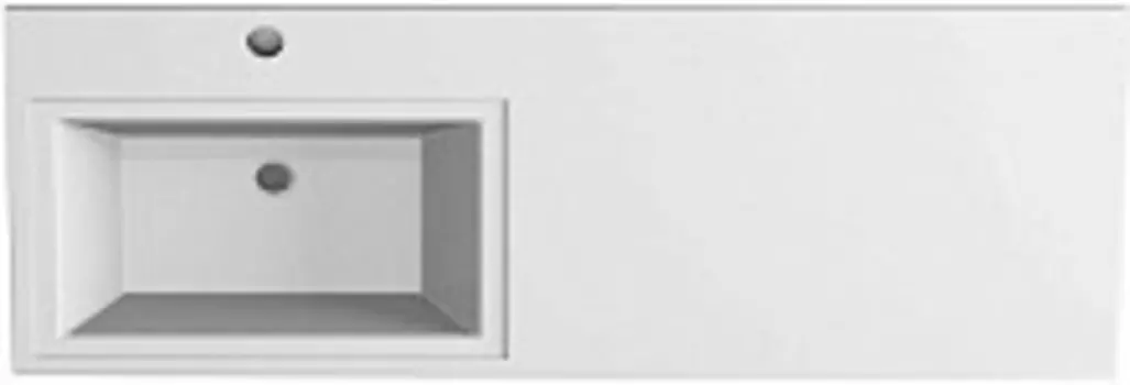 Раковина над стиральной машиной Мадлен левая