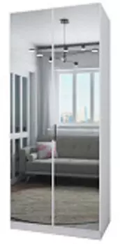 Шкаф 2-дв. Trend-20 с зеркалом | 100 см
