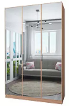 Шкаф 3-дв. Trend-30 с зеркалом | 150 см