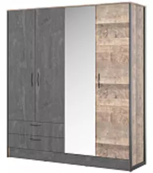 Шкаф HUGO 4-х дверный | 200 см