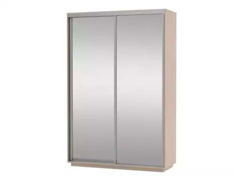 Шкаф-купе D2-03 Дуб молочный высотой 2400 мм