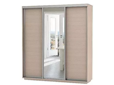 Шкаф-купе D3-02 Дуб молочный