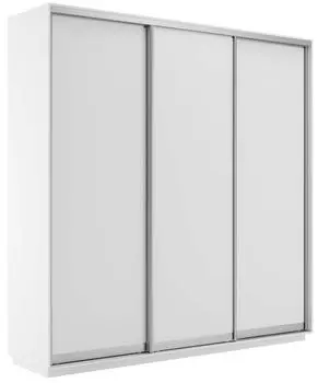 Шкаф-купе Экспресс Трио180 Белый снег 600