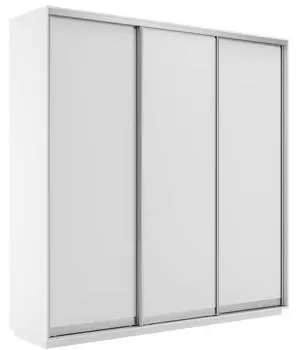 Шкаф-купе Экспресс Трио210 Белый снег 600