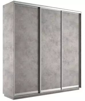 Шкаф-купе Экспресс Трио240 Бетон 600