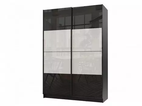 Шкаф-купе 2 дв. Марвин-3 СТЛ.299.05 1632 Дуб феррара/Белый глянец/Дуб феррара глянец