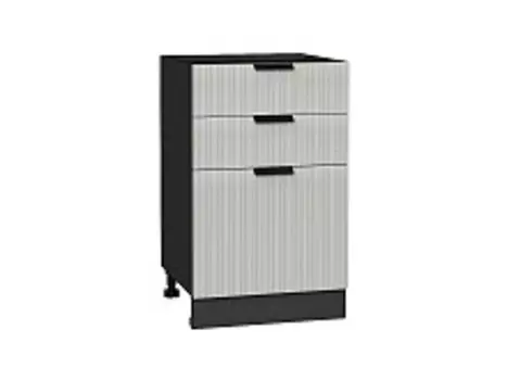 Шкаф нижний с 3-мя ящиками Евро Лайн