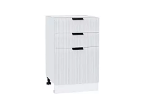 Шкаф нижний с 3-мя ящиками Евро Лайн