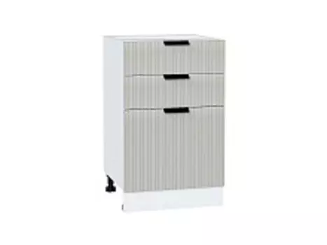 Шкаф нижний с 3-мя ящиками Евро Лайн