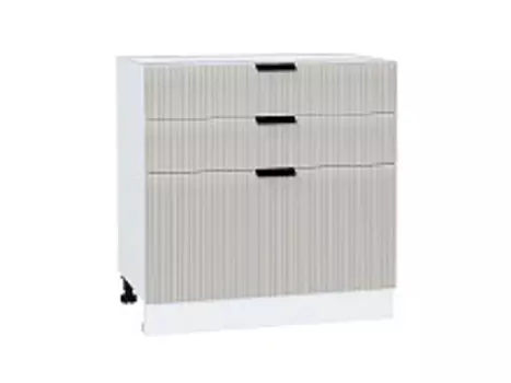 Шкаф нижний с 3-мя ящиками Евро Лайн