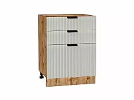 Шкаф нижний с 3-мя ящиками Евро Лайн