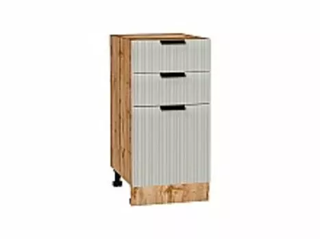 Шкаф нижний с 3-мя ящиками Евро Лайн