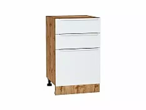 Шкаф нижний с 3-мя ящиками Фьюжн
