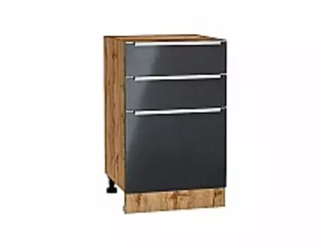 Шкаф нижний с 3-мя ящиками Фьюжн