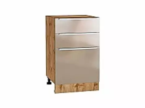 Шкаф нижний с 3-мя ящиками Фьюжн