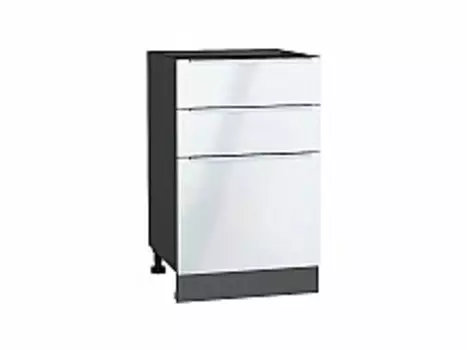 Шкаф нижний с 3-мя ящиками Фьюжн