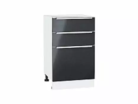 Шкаф нижний с 3-мя ящиками Фьюжн