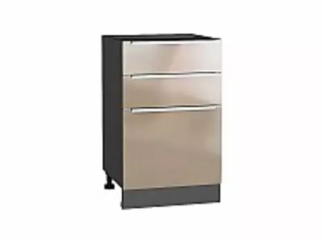 Шкаф нижний с 3-мя ящиками Фьюжн