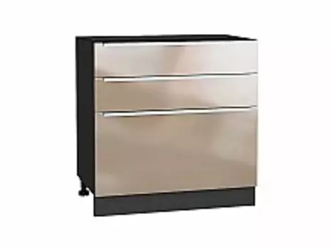 Шкаф нижний с 3-мя ящиками Фьюжн