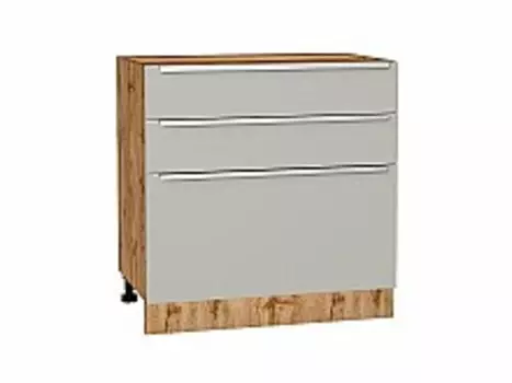 Шкаф нижний с 3-мя ящиками Фьюжн