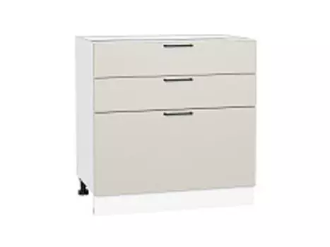 Шкаф нижний с 3-мя ящиками Флэт