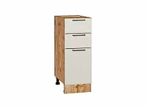 Шкаф нижний с 3-мя ящиками Флэт