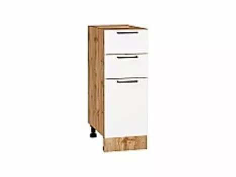 Шкаф нижний с 3-мя ящиками Флэт