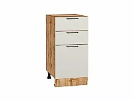 Шкаф нижний с 3-мя ящиками Флэт