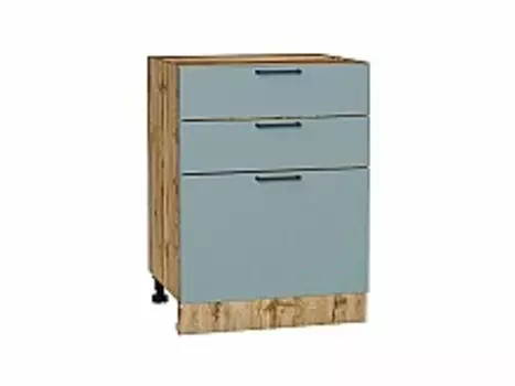 Шкаф нижний с 3-мя ящиками Флэт