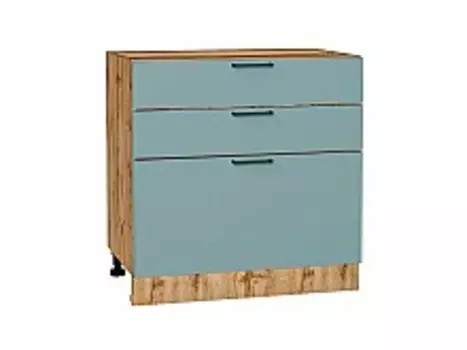 Шкаф нижний с 3-мя ящиками Флэт