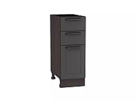 Шкаф нижний с 3-мя ящиками Глетчер Н 303