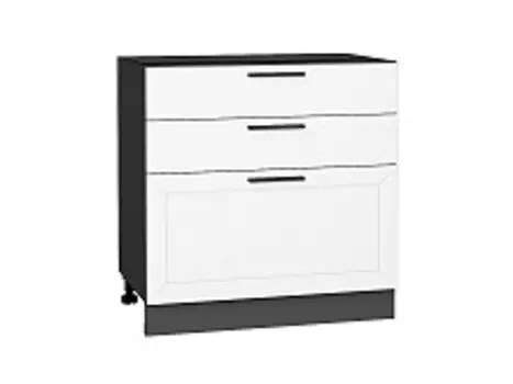 Шкаф нижний с 3-мя ящиками Глетчер
