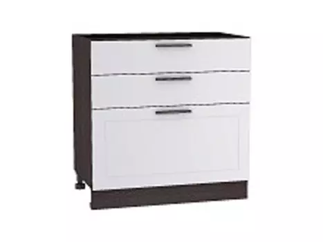 Шкаф нижний с 3-мя ящиками Глетчер
