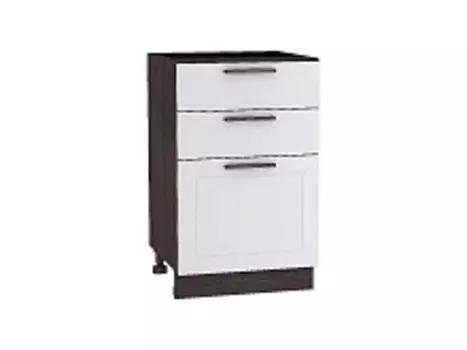 Шкаф нижний с 3-мя ящиками Глетчер