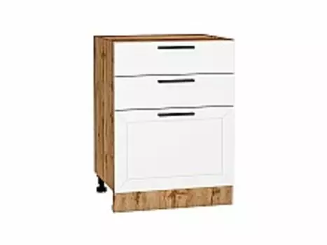 Шкаф нижний с 3-мя ящиками Глетчер