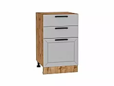 Шкаф нижний с 3-мя ящиками Глетчер