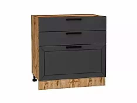 Шкаф нижний с 3-мя ящиками Глетчер