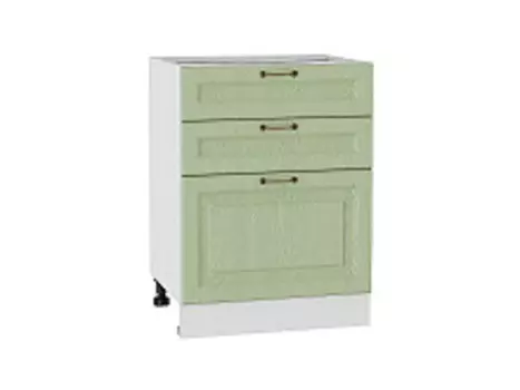 Шкаф нижний с 3-мя ящиками Ницца