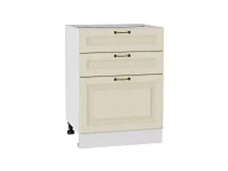 Шкаф нижний с 3-мя ящиками Ницца