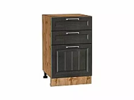 Шкаф нижний с 3-мя ящиками Прага