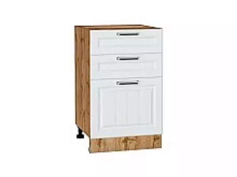 Шкаф нижний с 3-мя ящиками Прага