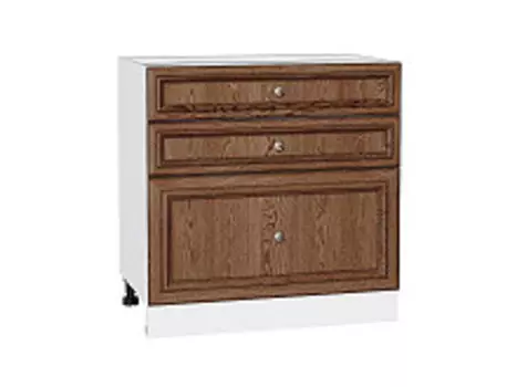 Шкаф нижний с 3-мя ящиками Шале