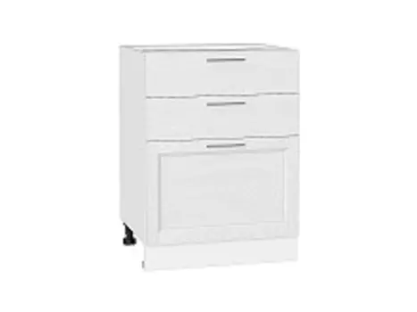 Шкаф нижний с 3-мя ящиками Сканди