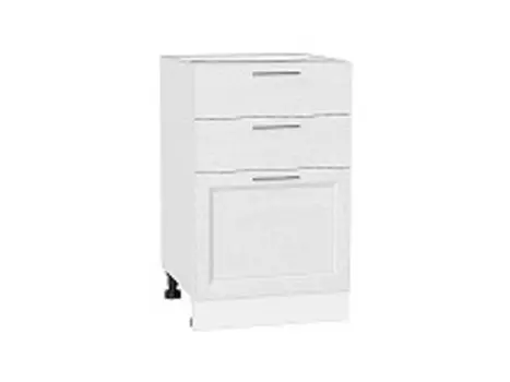 Шкаф нижний с 3-мя ящиками Сканди