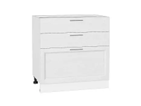 Шкаф нижний с 3-мя ящиками Сканди